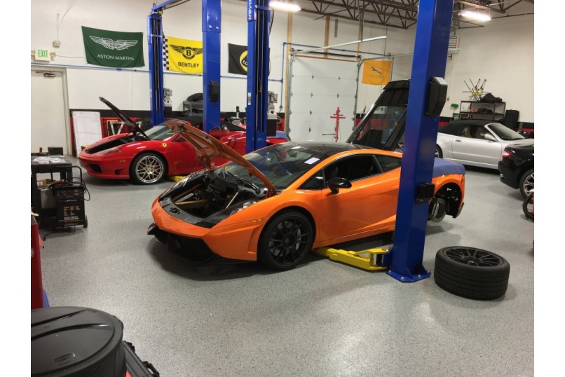 MOT & Car Service floor coating 3