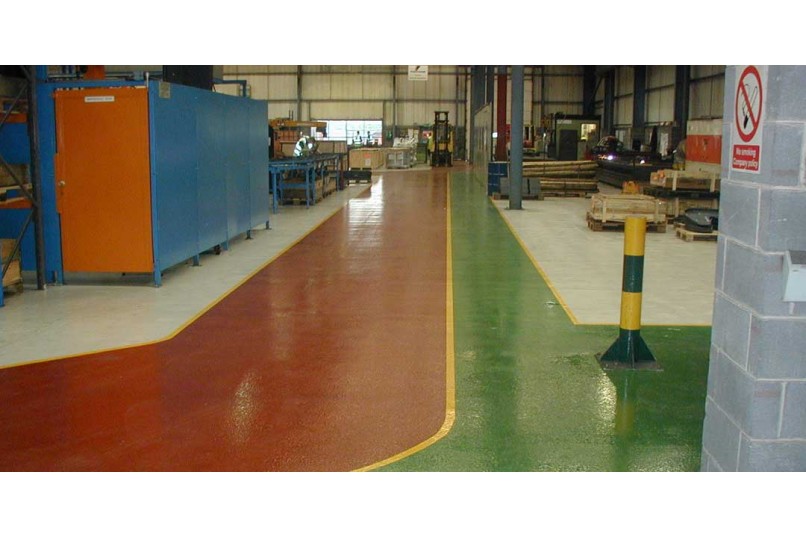 Factory floor coating 1